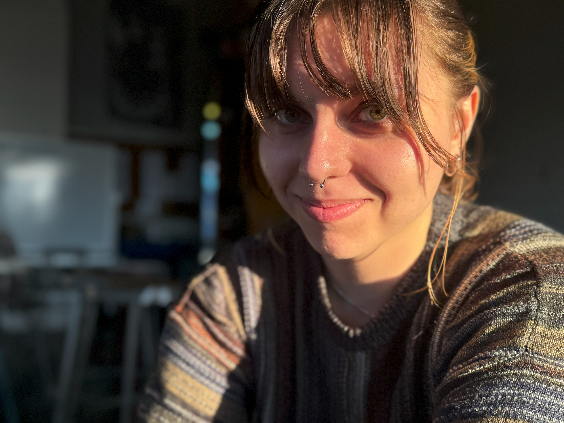 person smiling into camera